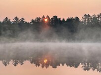Sunrise at the dock.