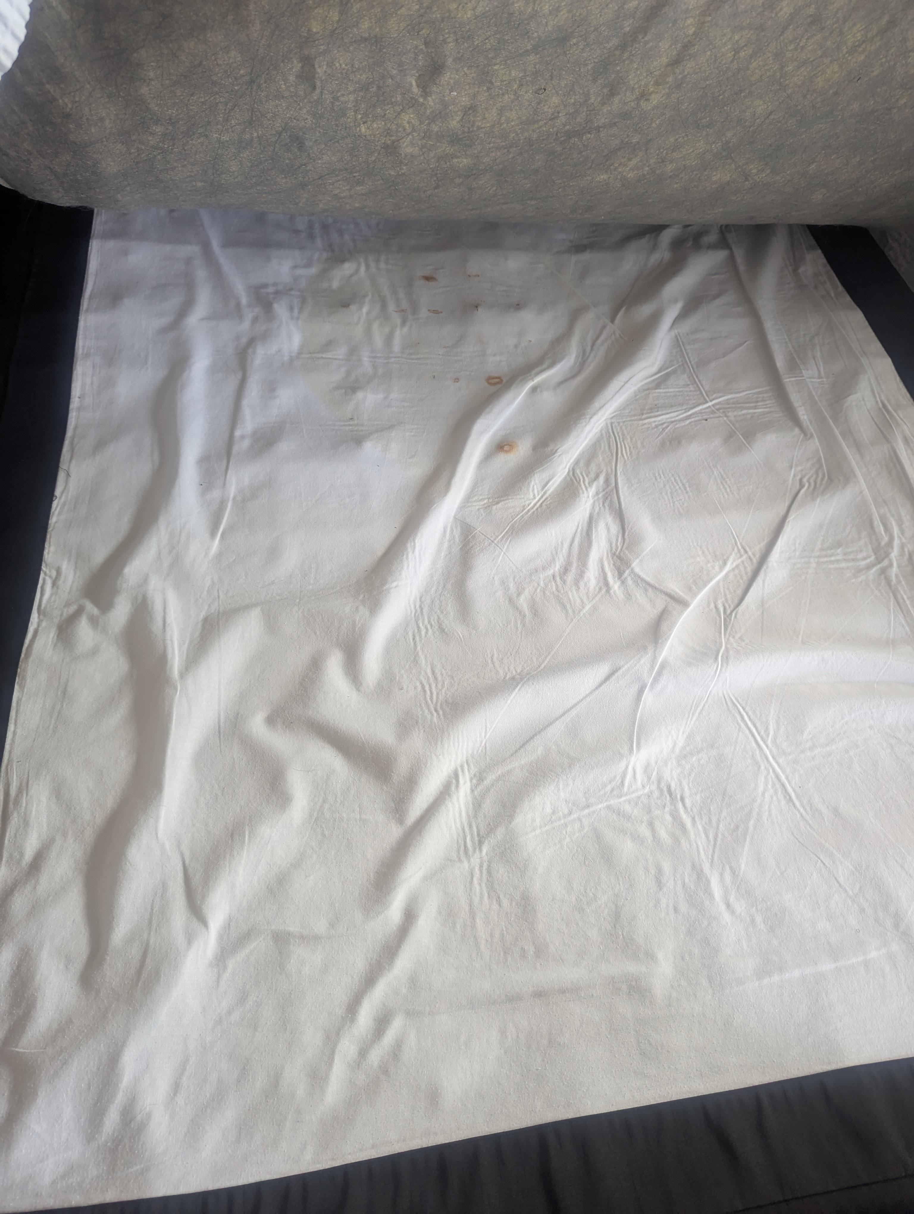 Stained mattress