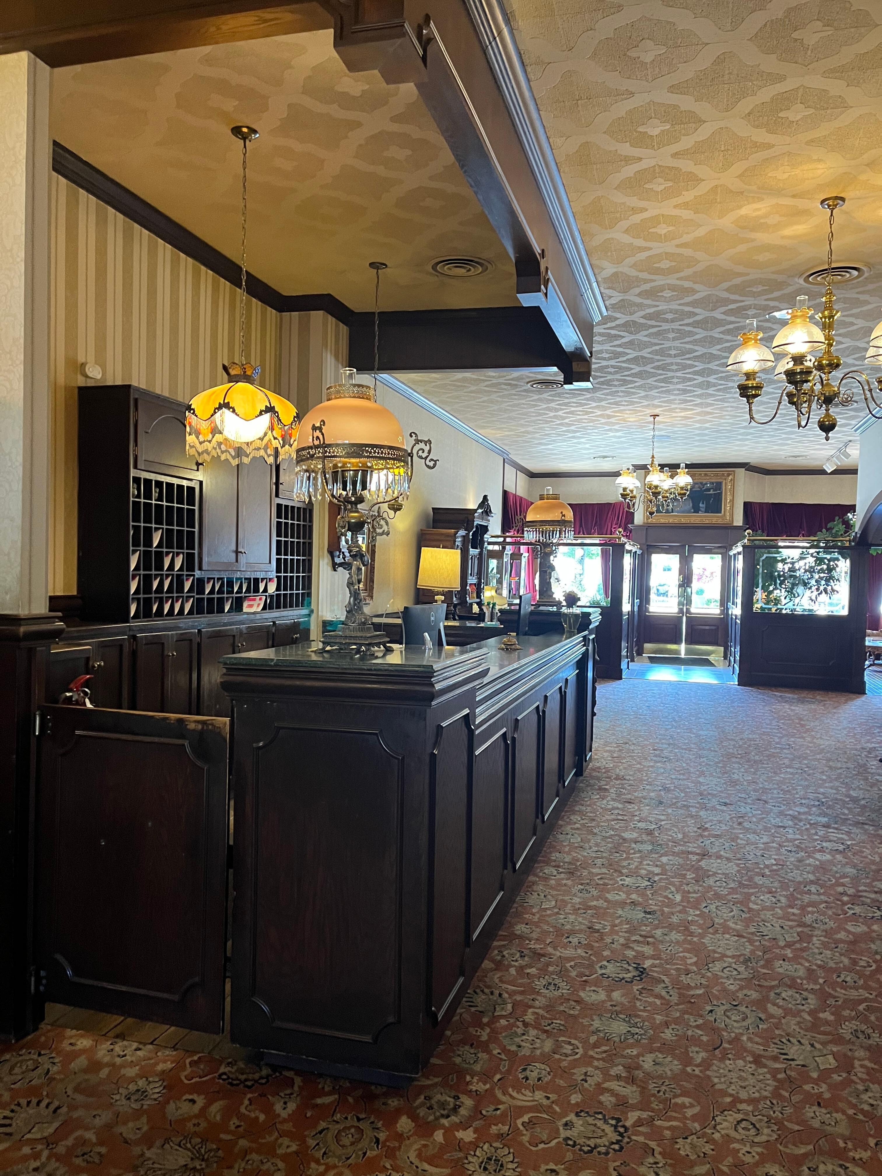 Lobby desk