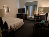 King room on first floor.