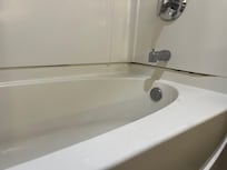 The mold underneath
