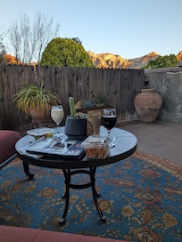 Back patio charcuterie