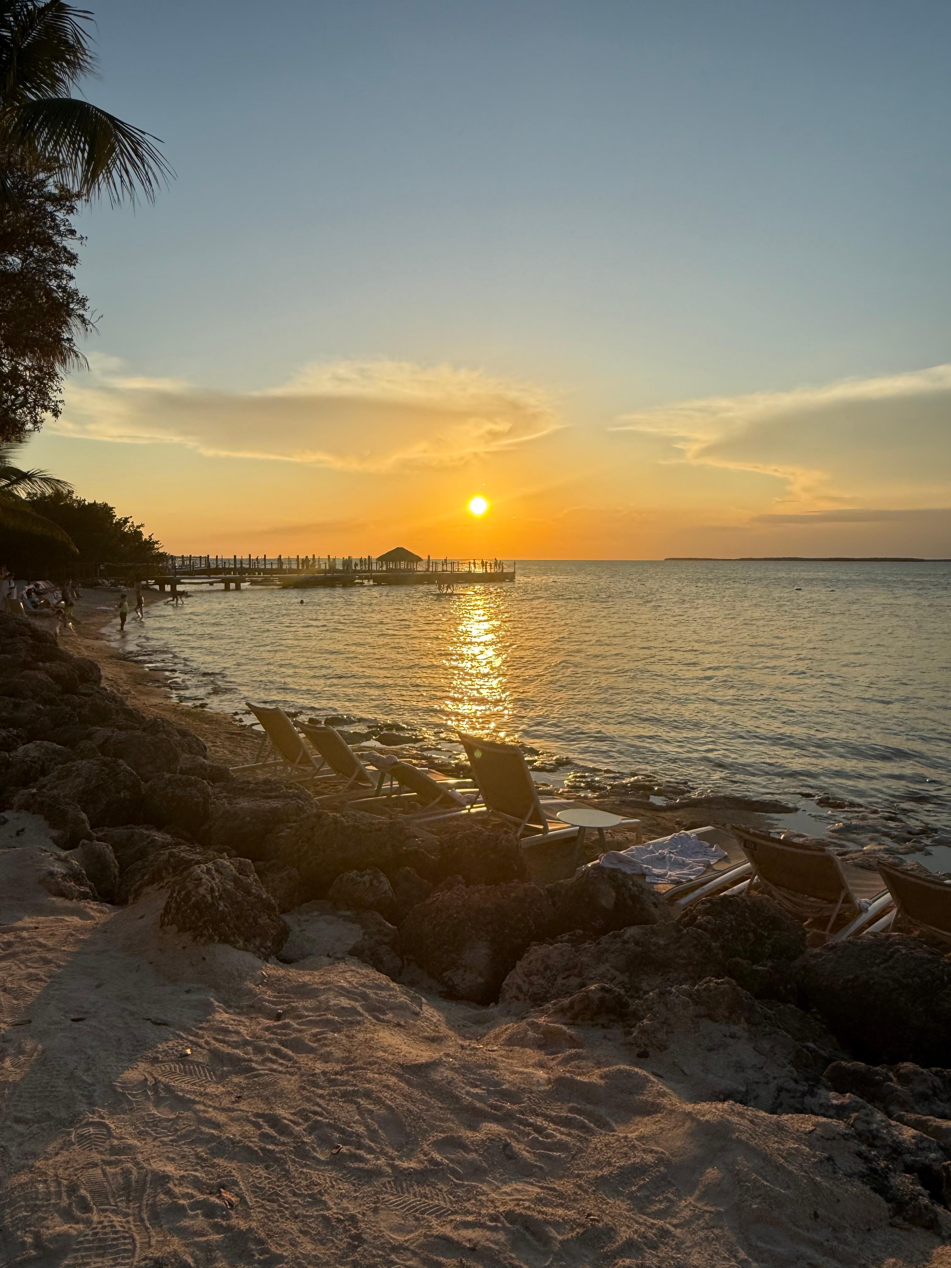 Sunset at Coconut Beach