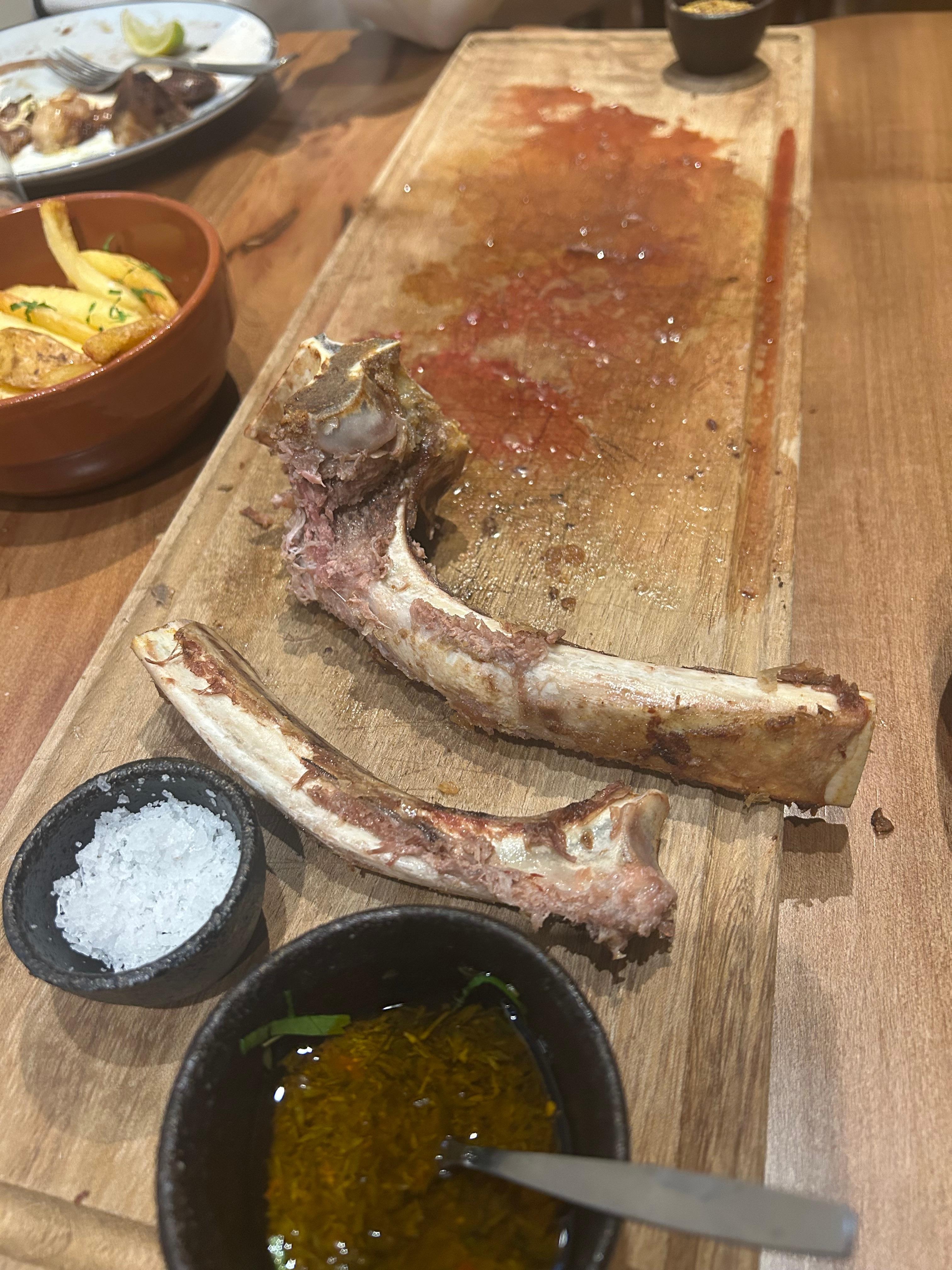 Right down to the bone !!