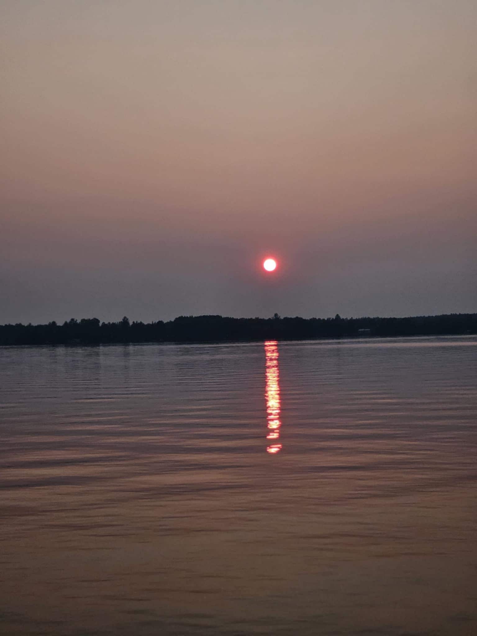 Sunsets were gorgeous 