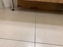 Water damaged vanity