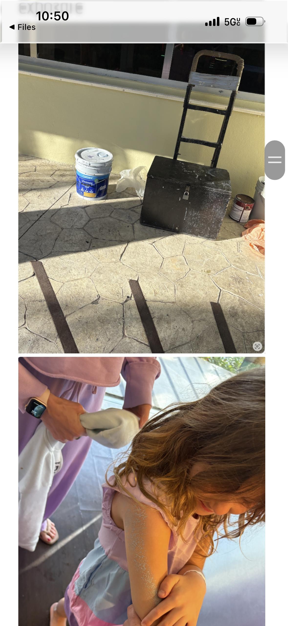 Paint in kids playroom dangerous chemicals 