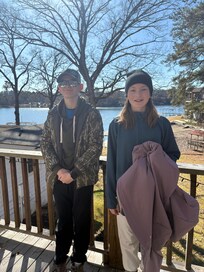 View from the outside deck