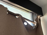 Curtains falling down