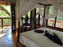 Clean rooms in an amazing setting.