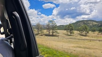This was one of the views driving to the cabin