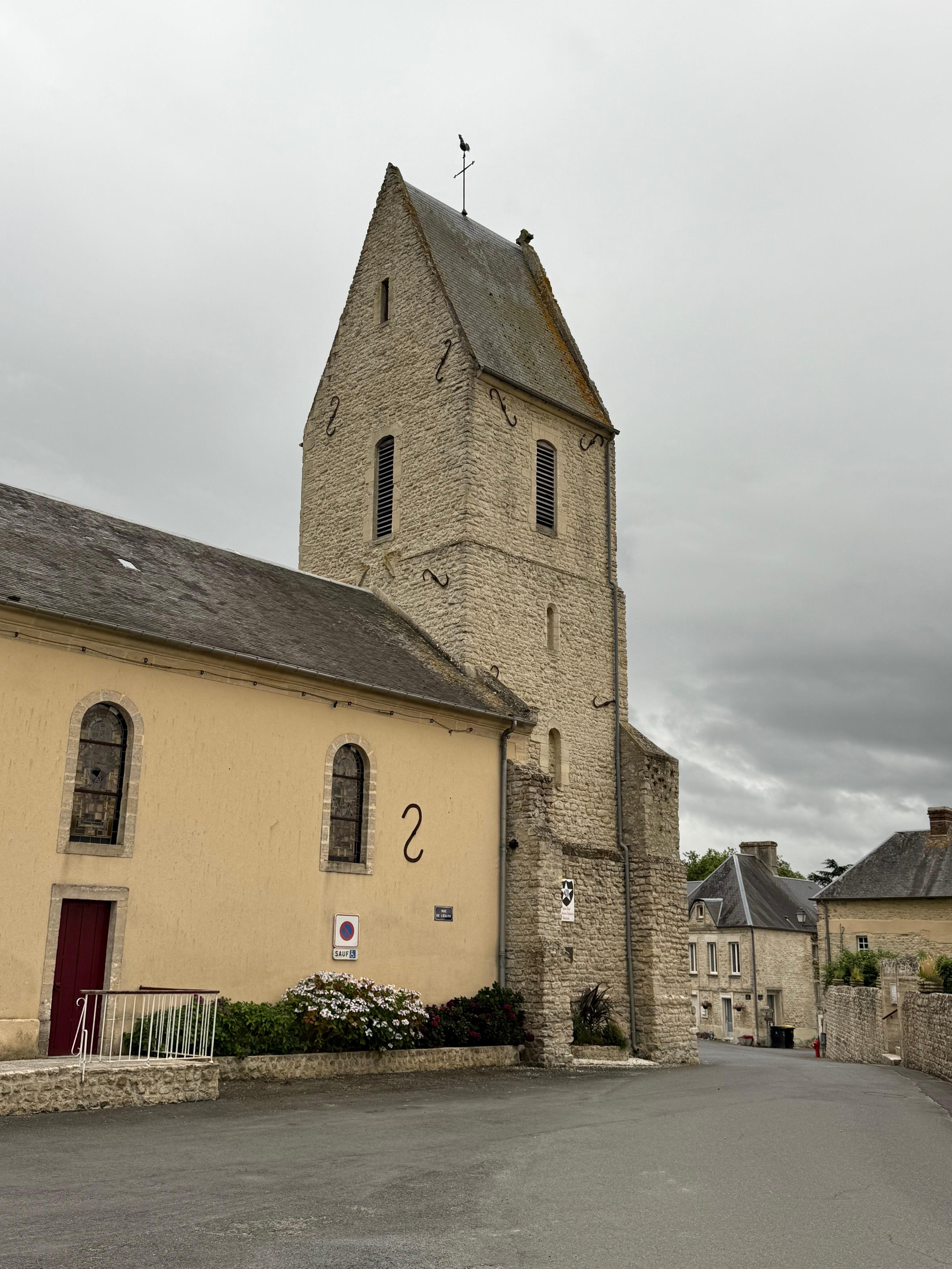 The church next door.