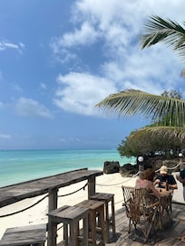 Beach restaurant