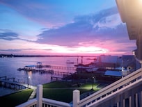 Sunrise from the porch.