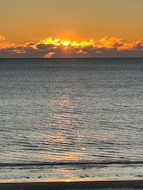 Took this picture of a sunrise from the deck.