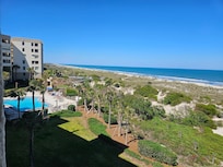 From the balcony