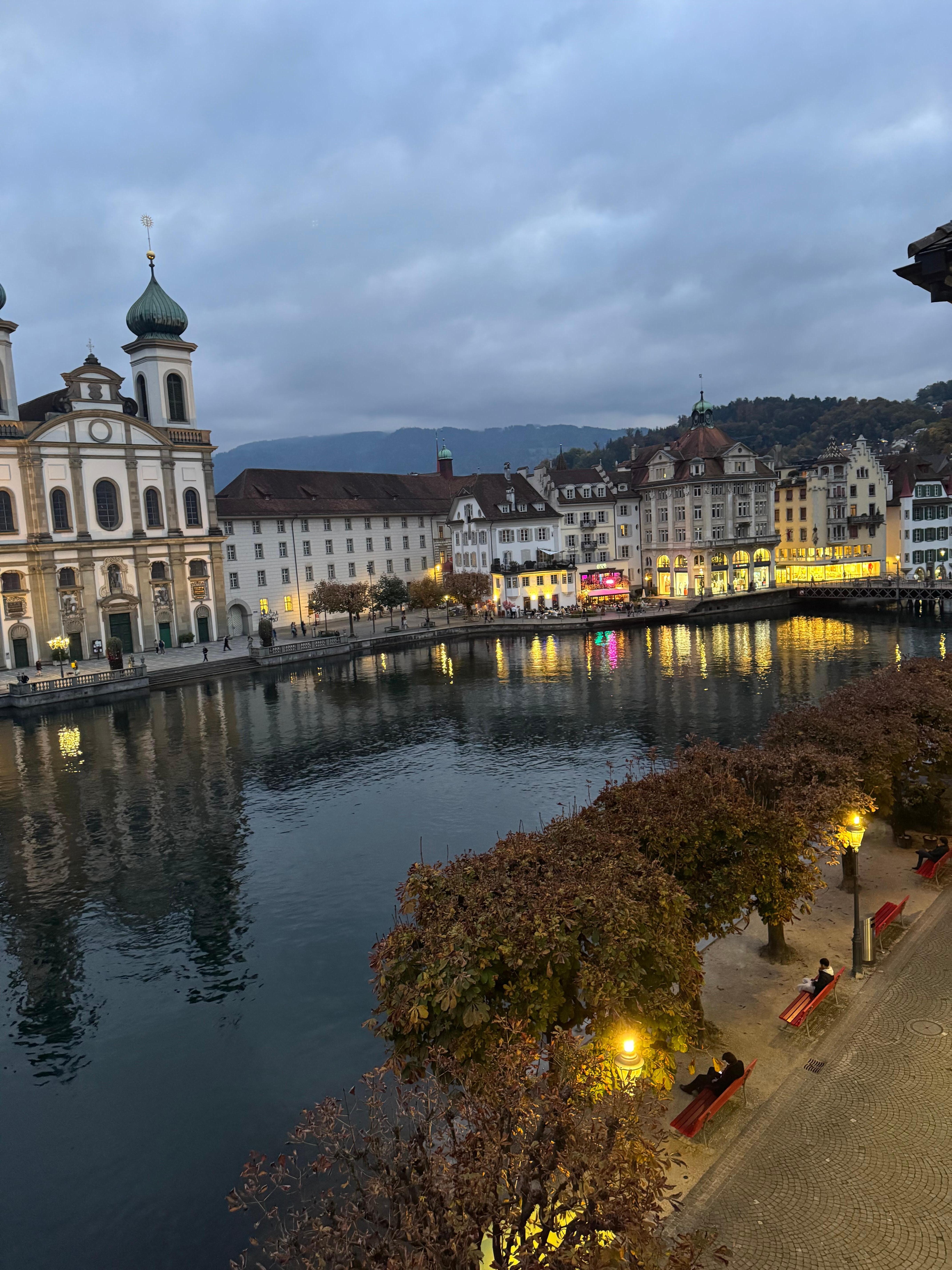 The view from the window 