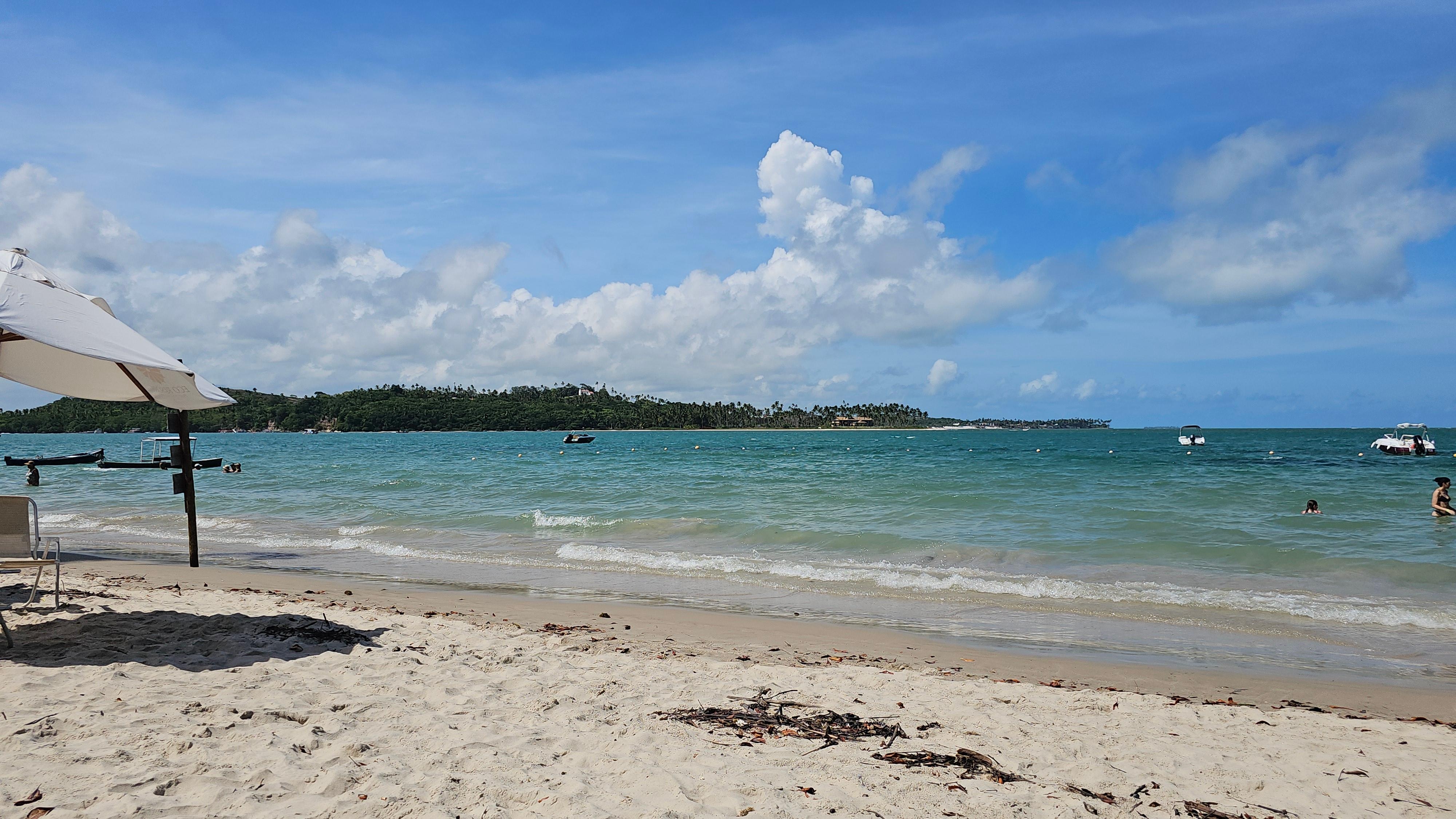Praia deliciosa. Amei