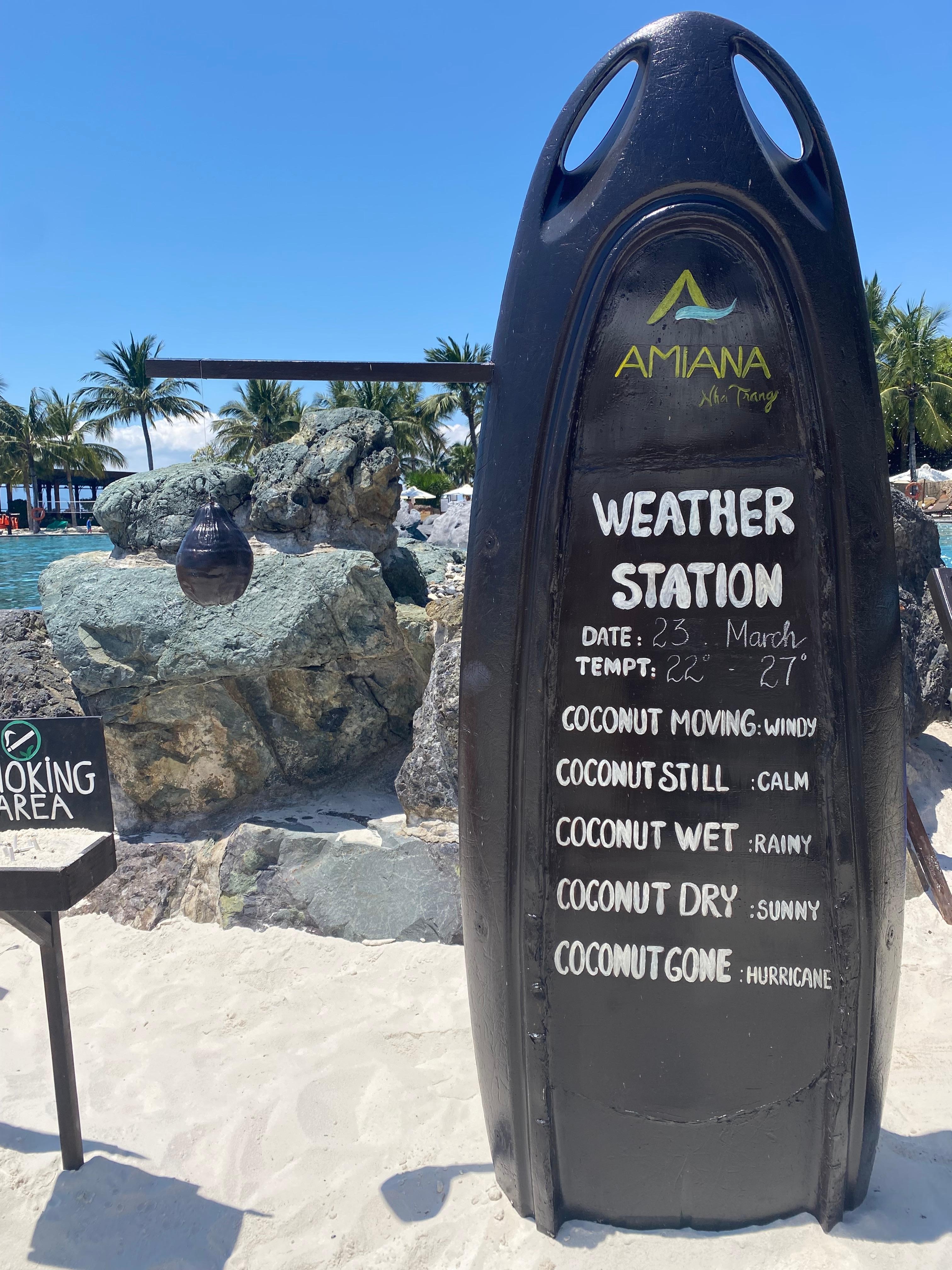 Väderstationen på stranden 