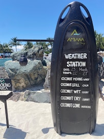 Väderstationen på stranden