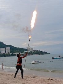 Fire dance.