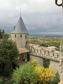 View from the castle ramparts.