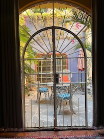 Private patio off the Girasol suite