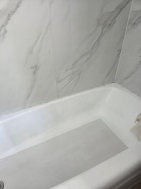 Same. Caulking is black & needs attention