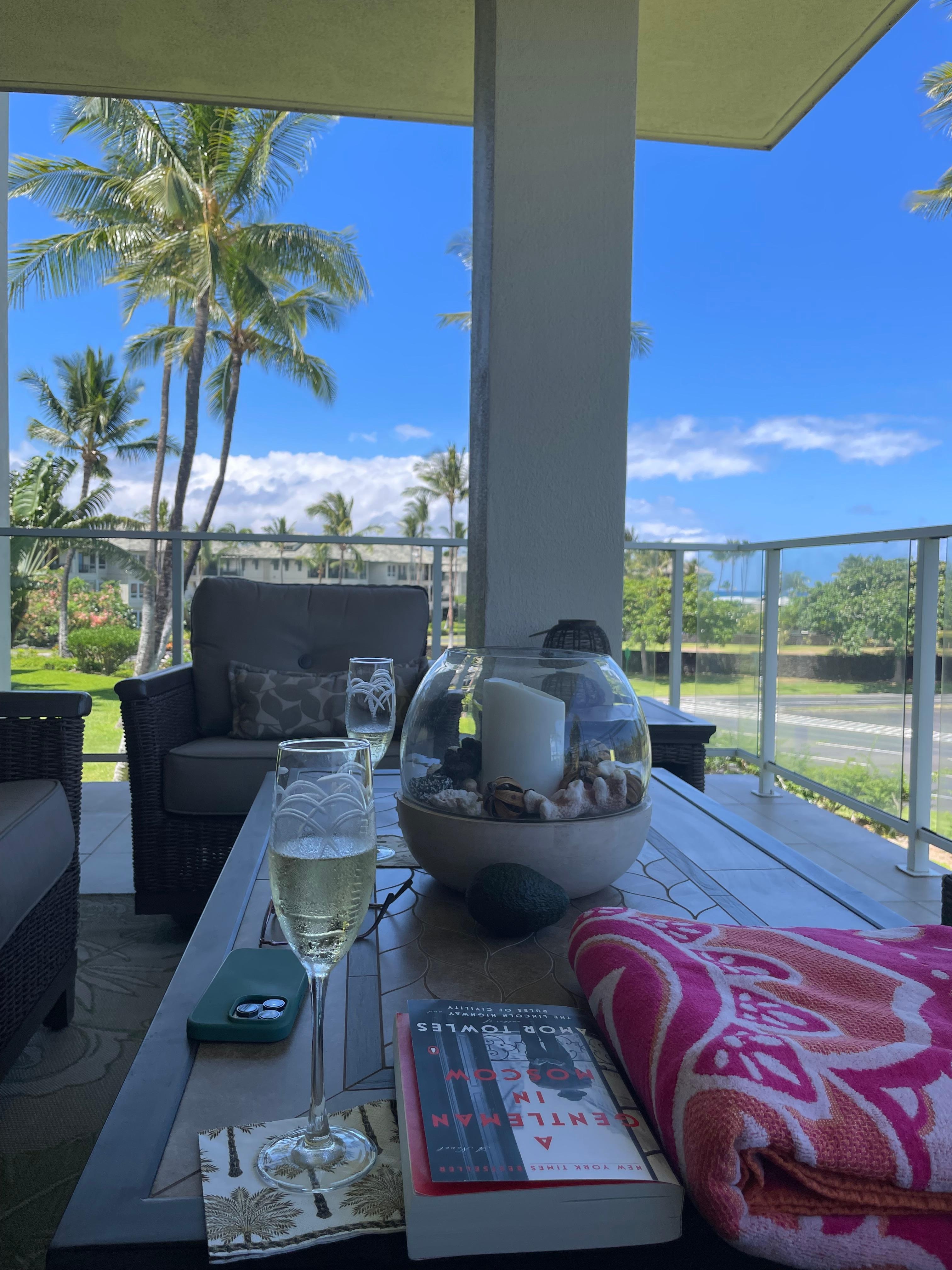 View from one end of the lani.