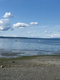 Nearby beach and park
