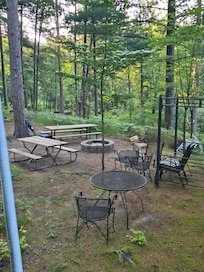 Great outside relaxing area