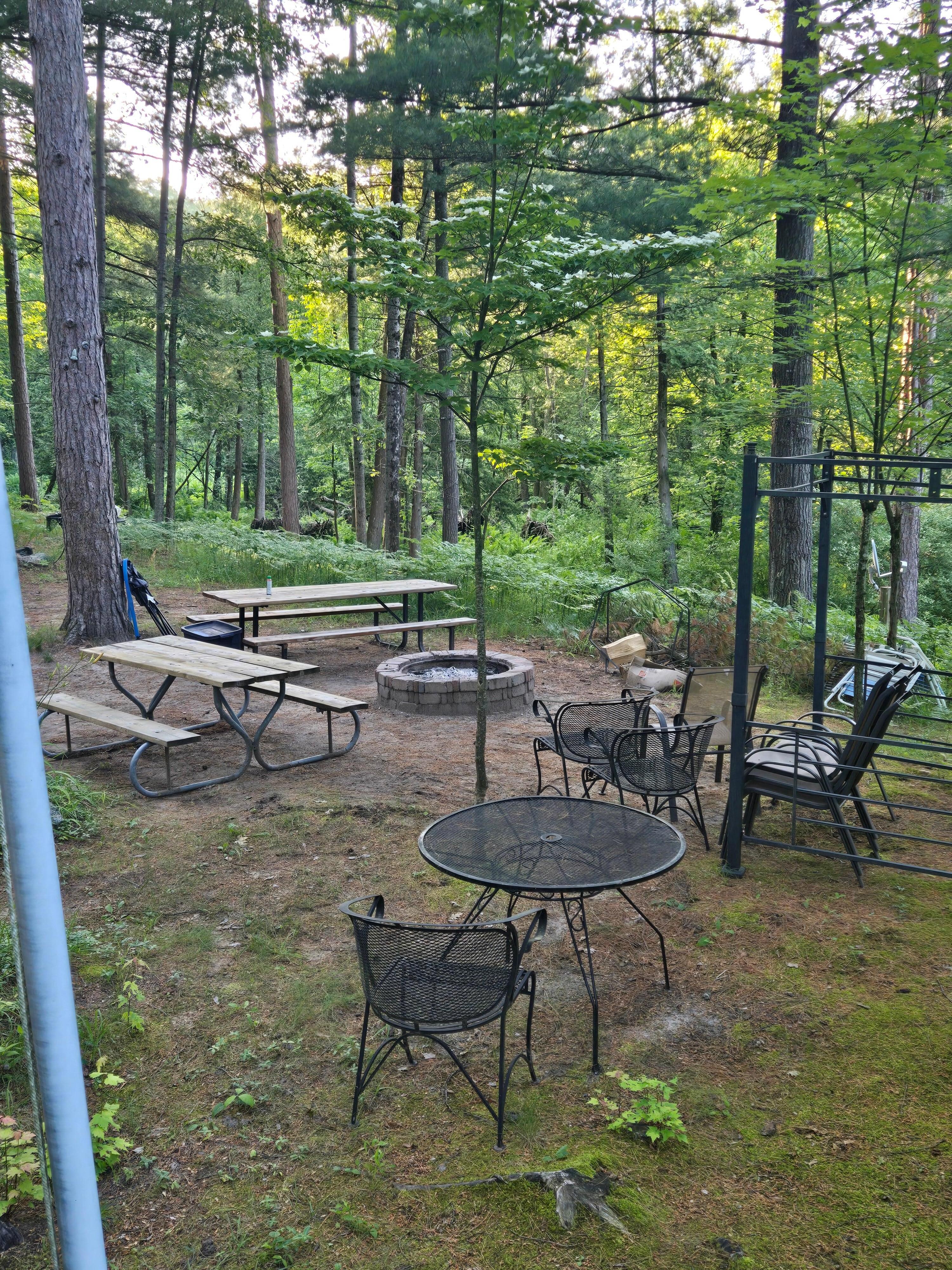 Great outside relaxing area
