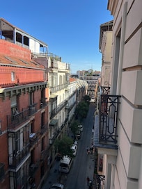 Aussicht aus dem Balkon