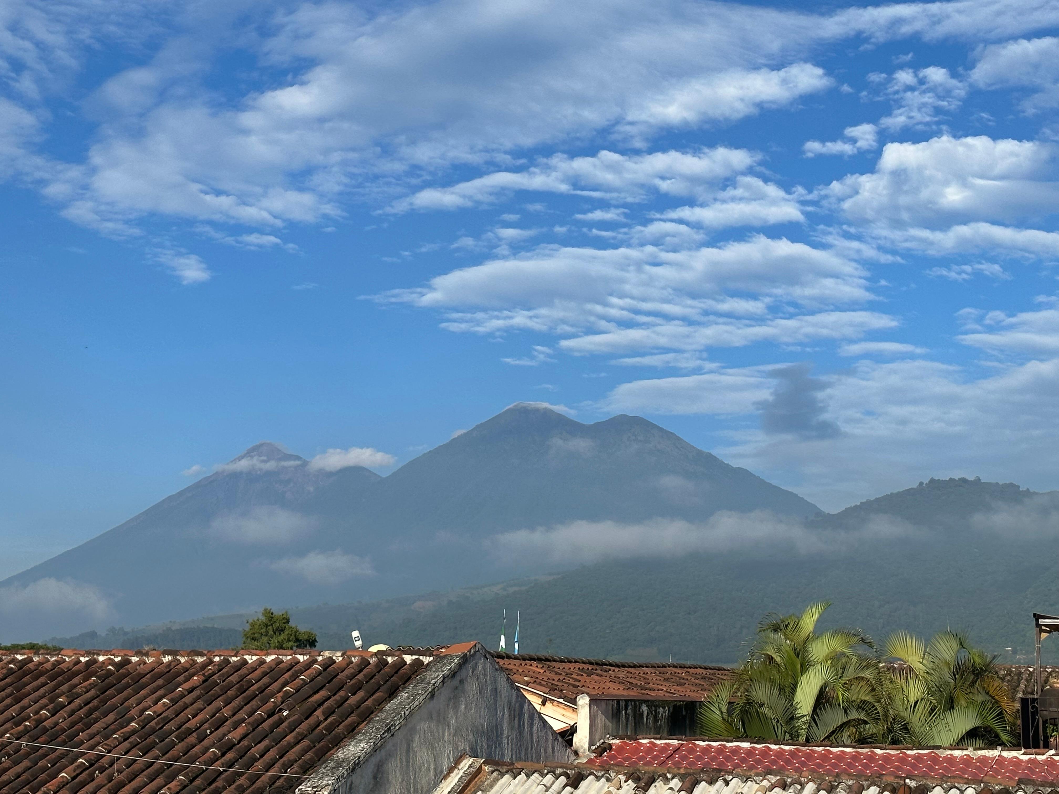 View from the rooftop restaurant