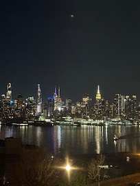 Beautiful view of Manhattan from the living room