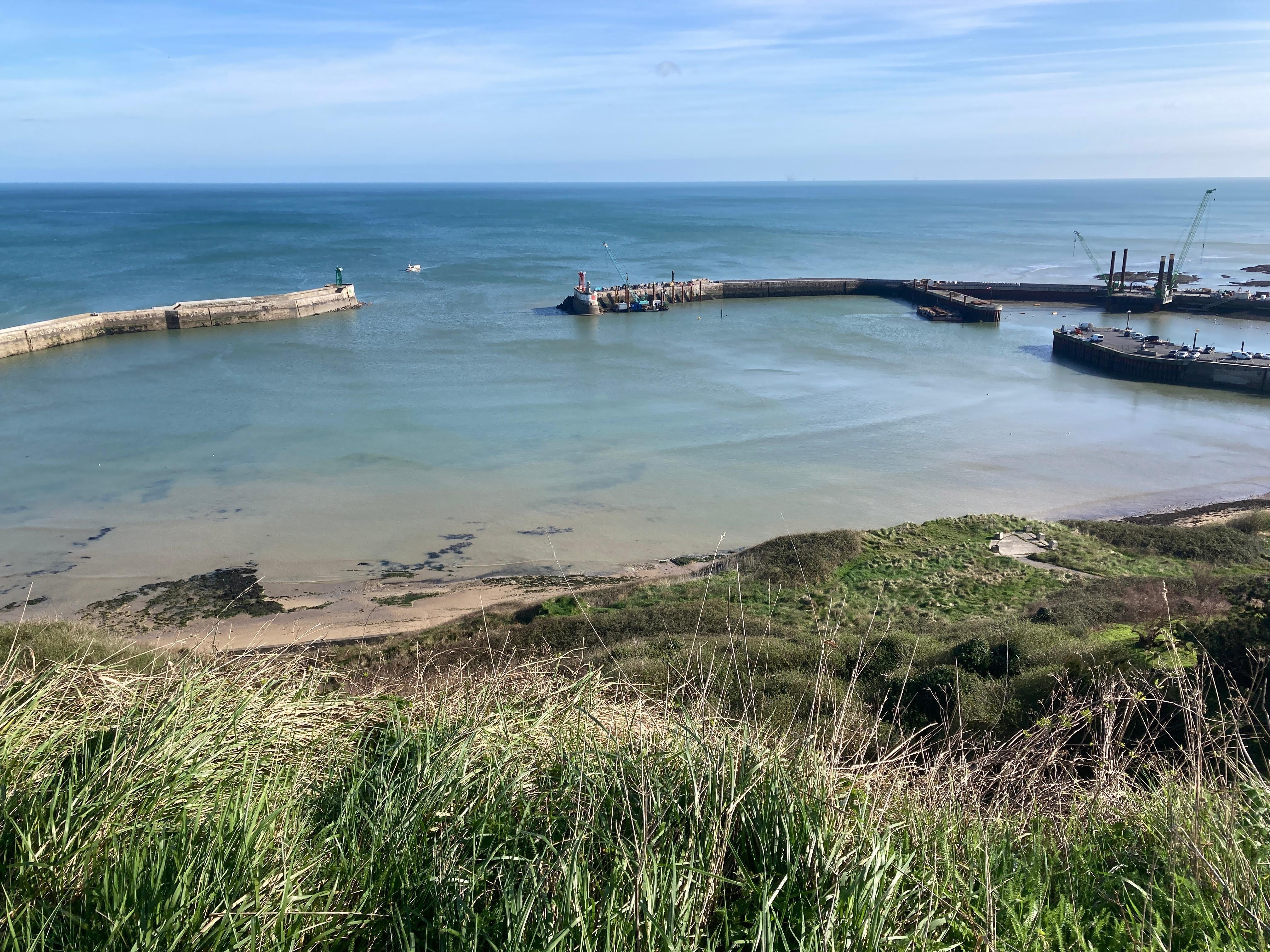 Front view from house