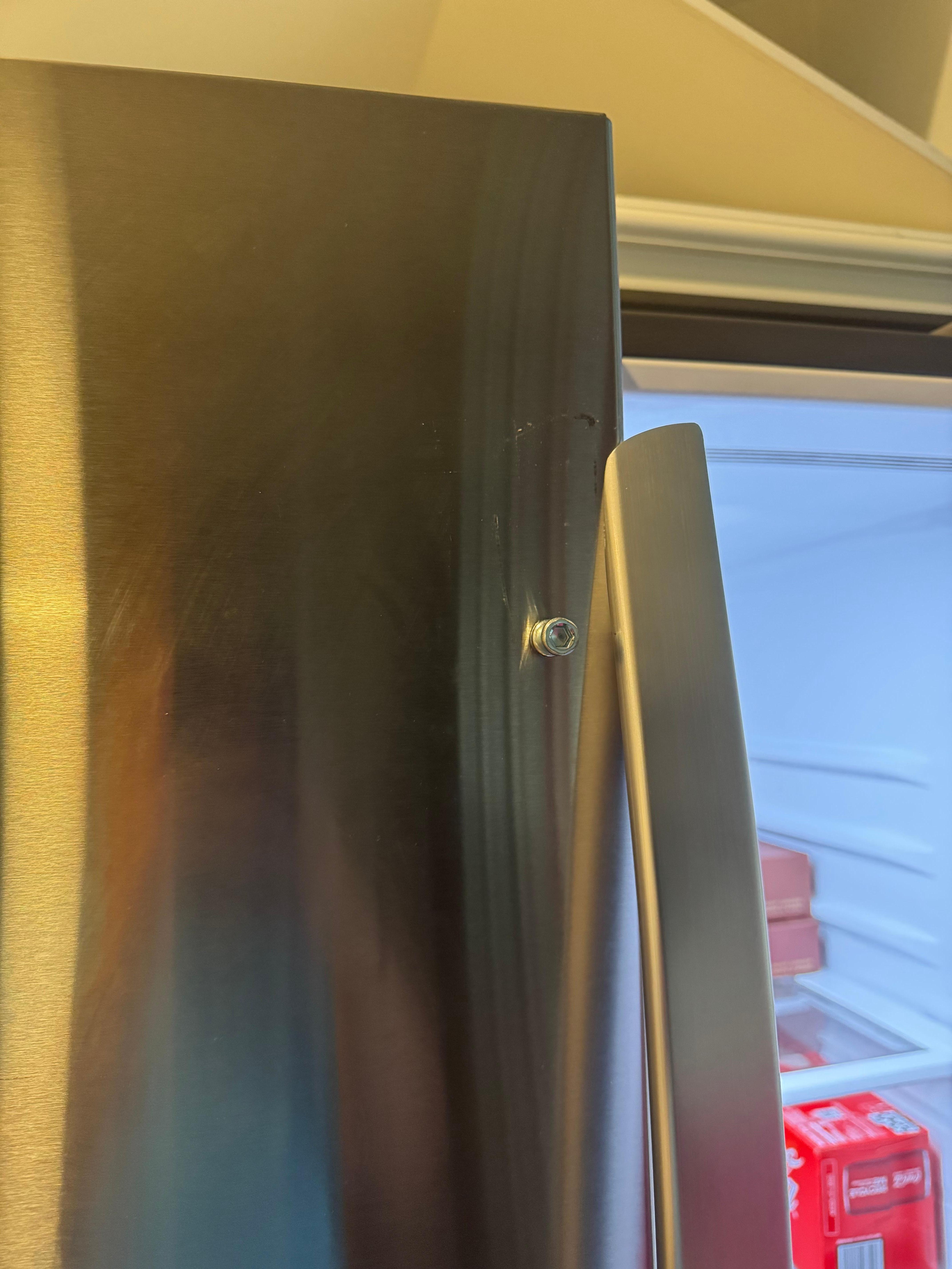 Broken fridge handle