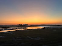 Inlet view from balcony.