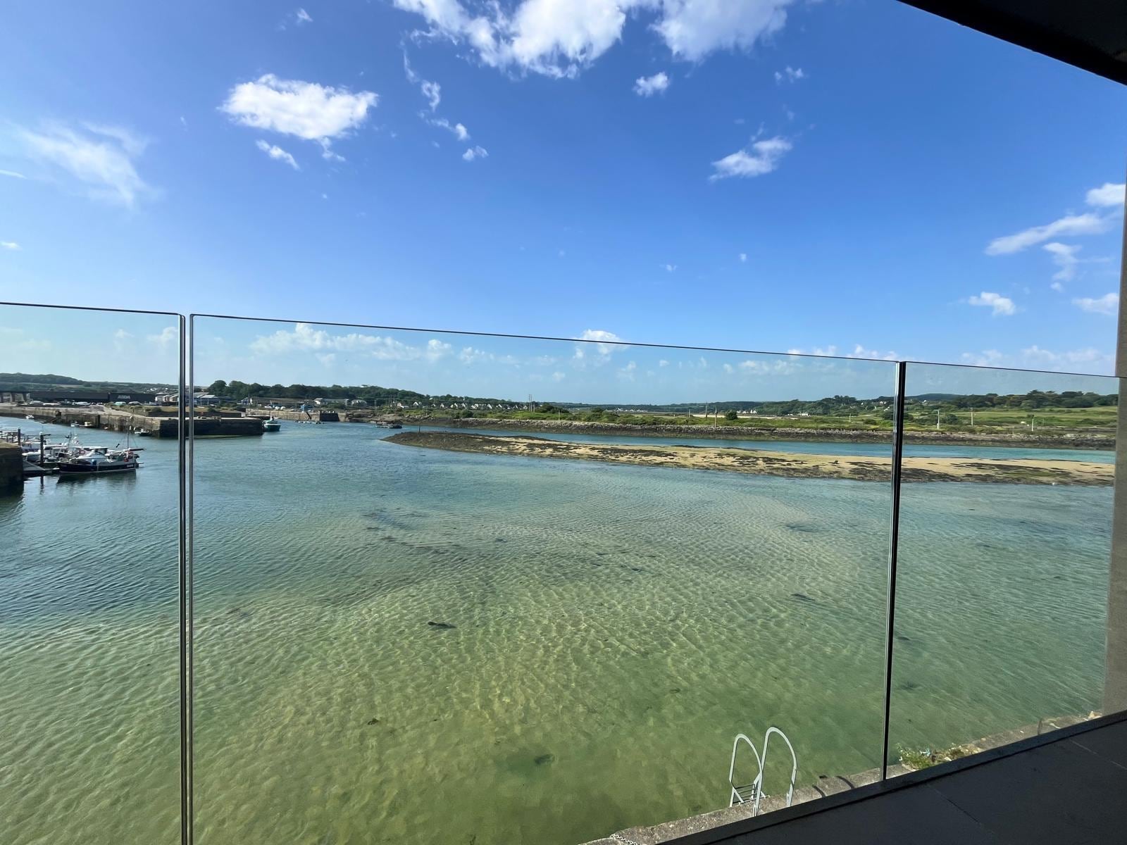 View from the balcony 