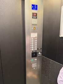 숙소 전용 엘레베이터