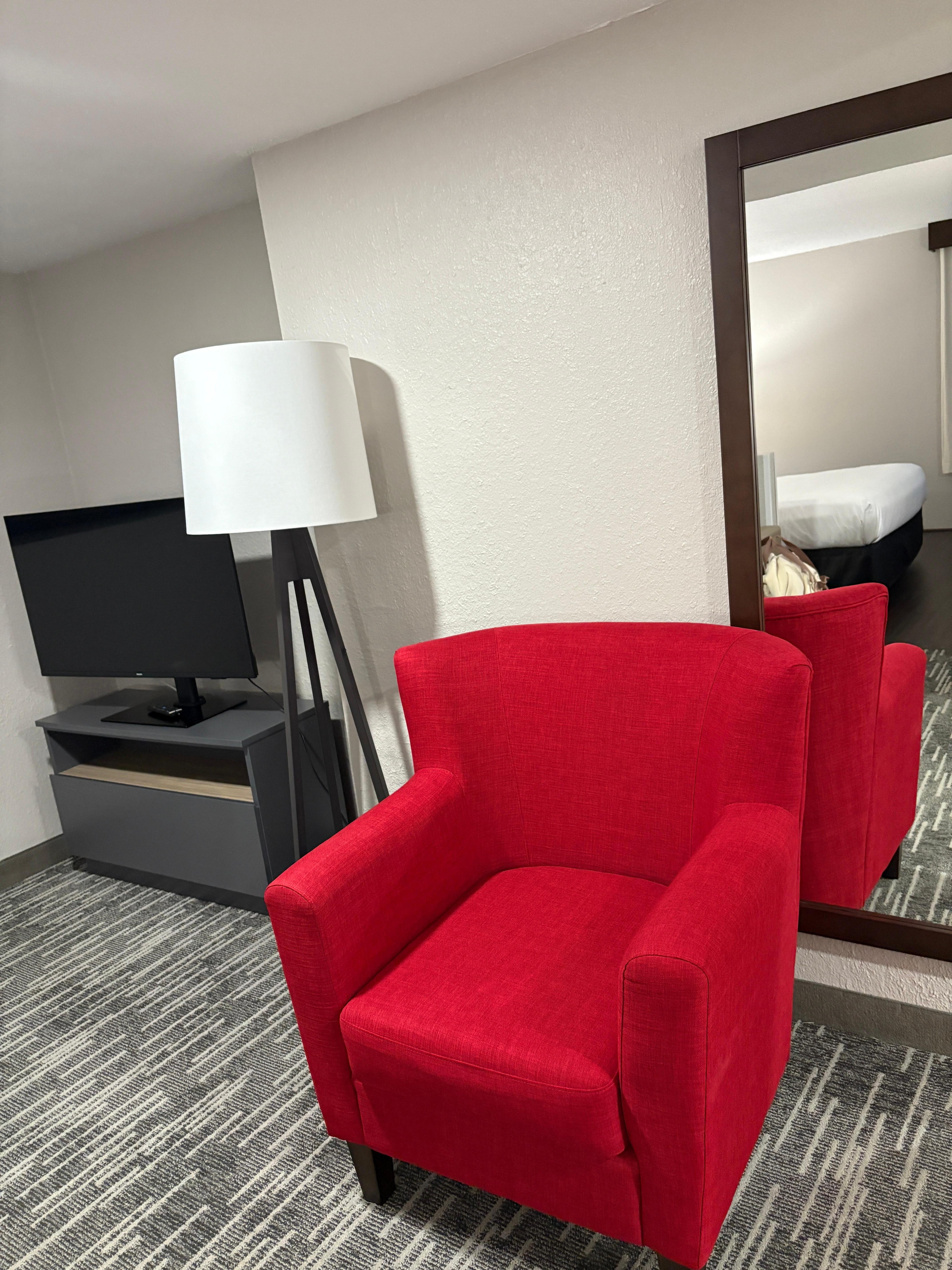Sitting room had TV 