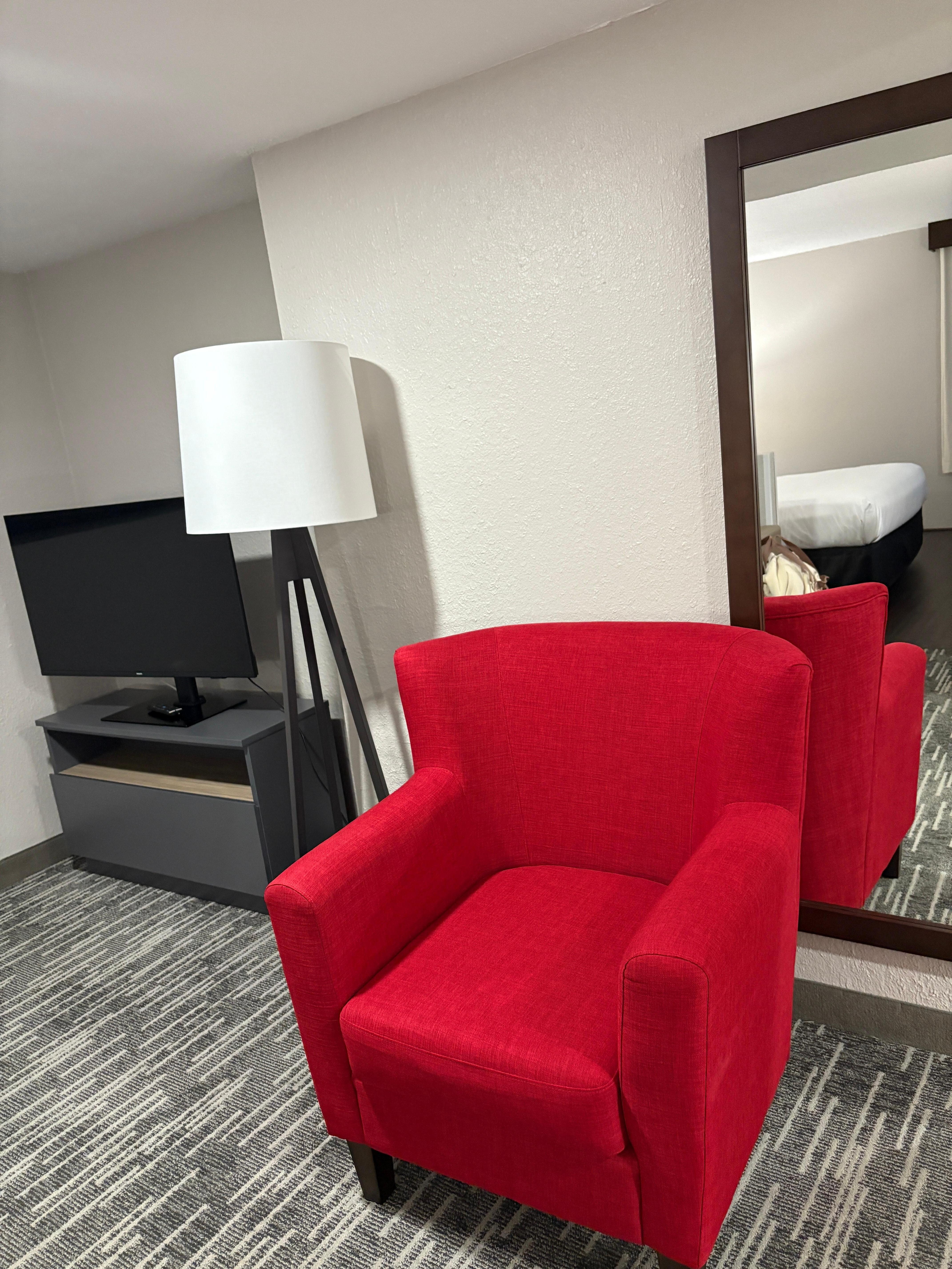 Sitting room had TV 
