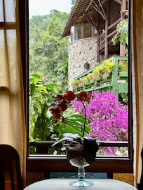 Vista do chalé