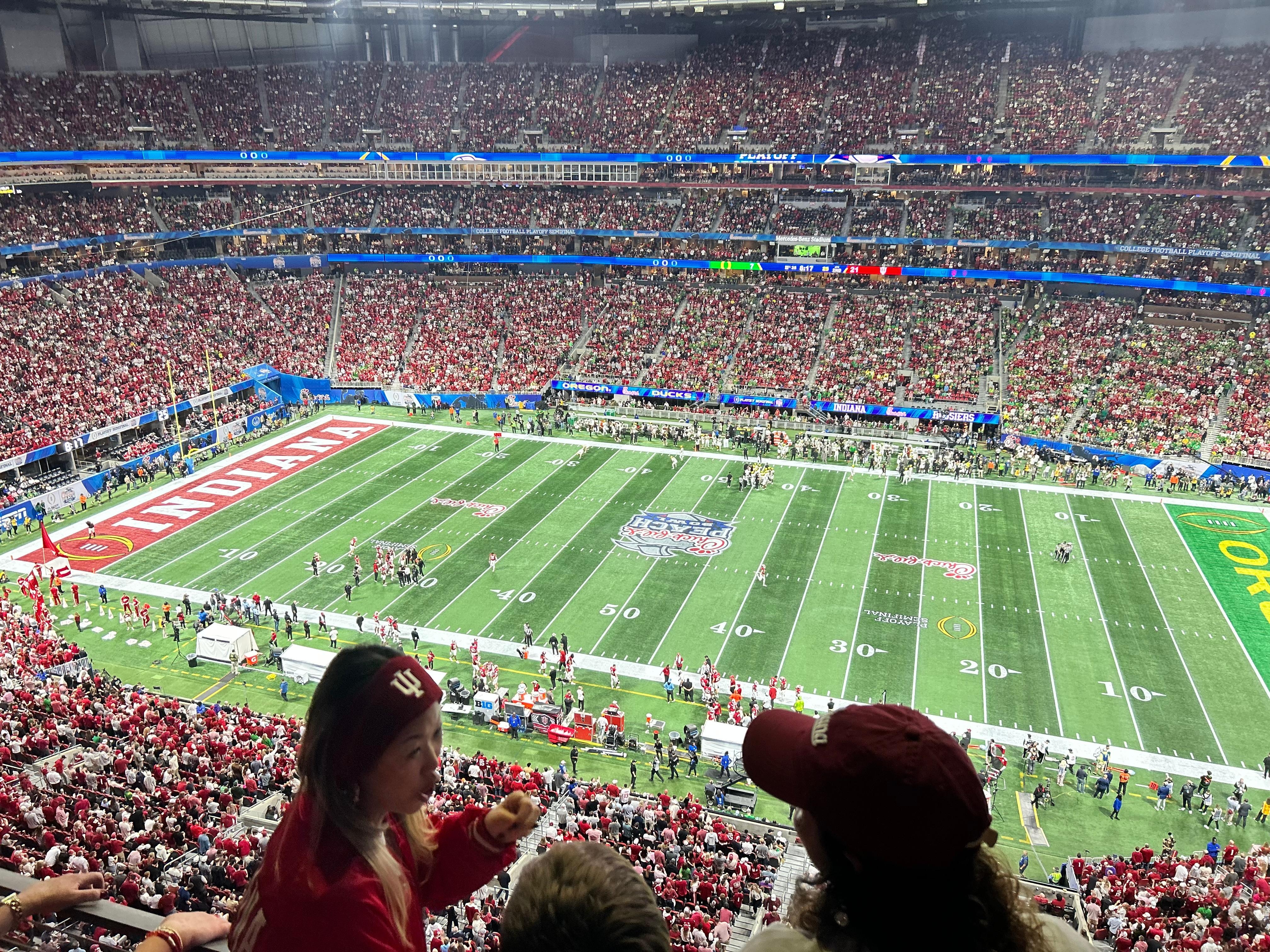 Caught the Peach Bowl (Go IU)