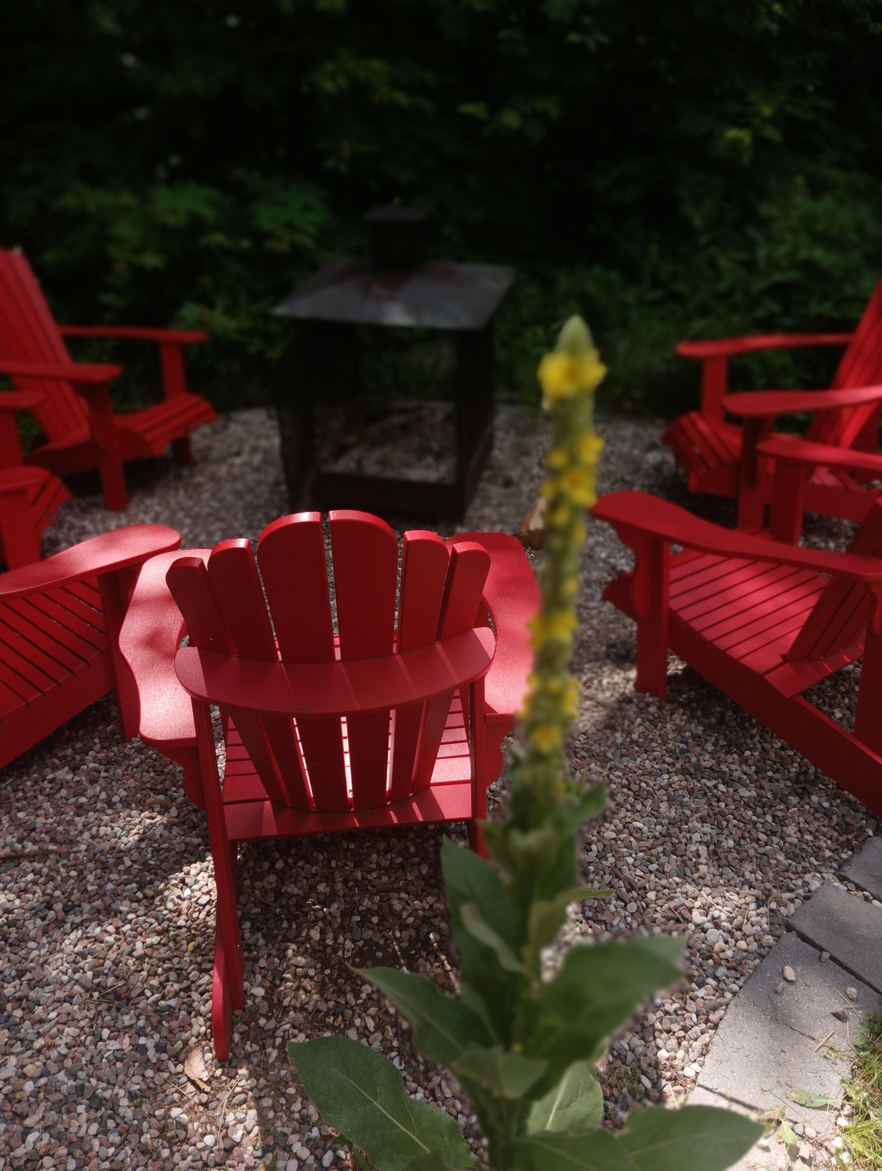Nice relaxing fire pit.