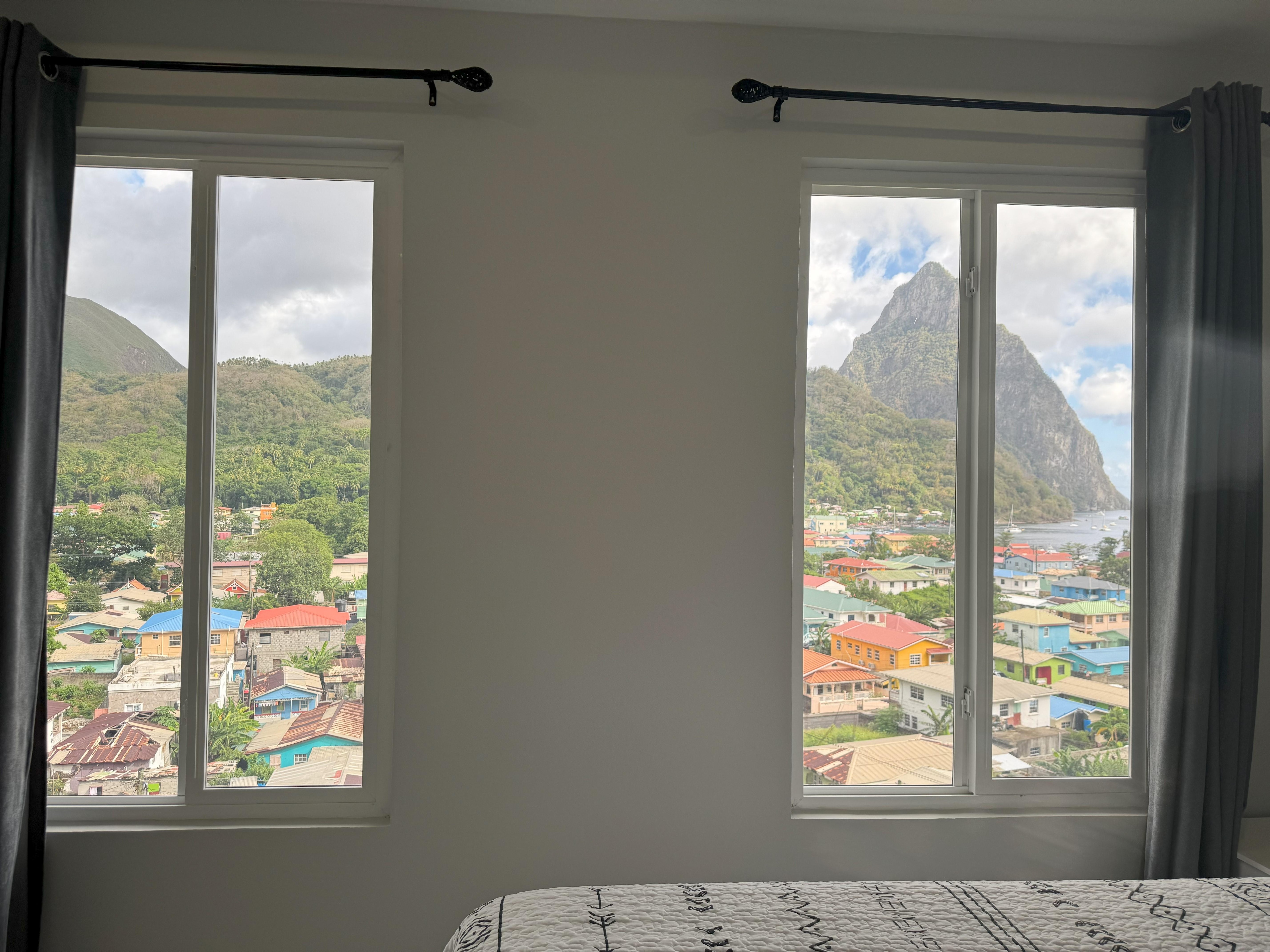 Perfect view from the master bedroom