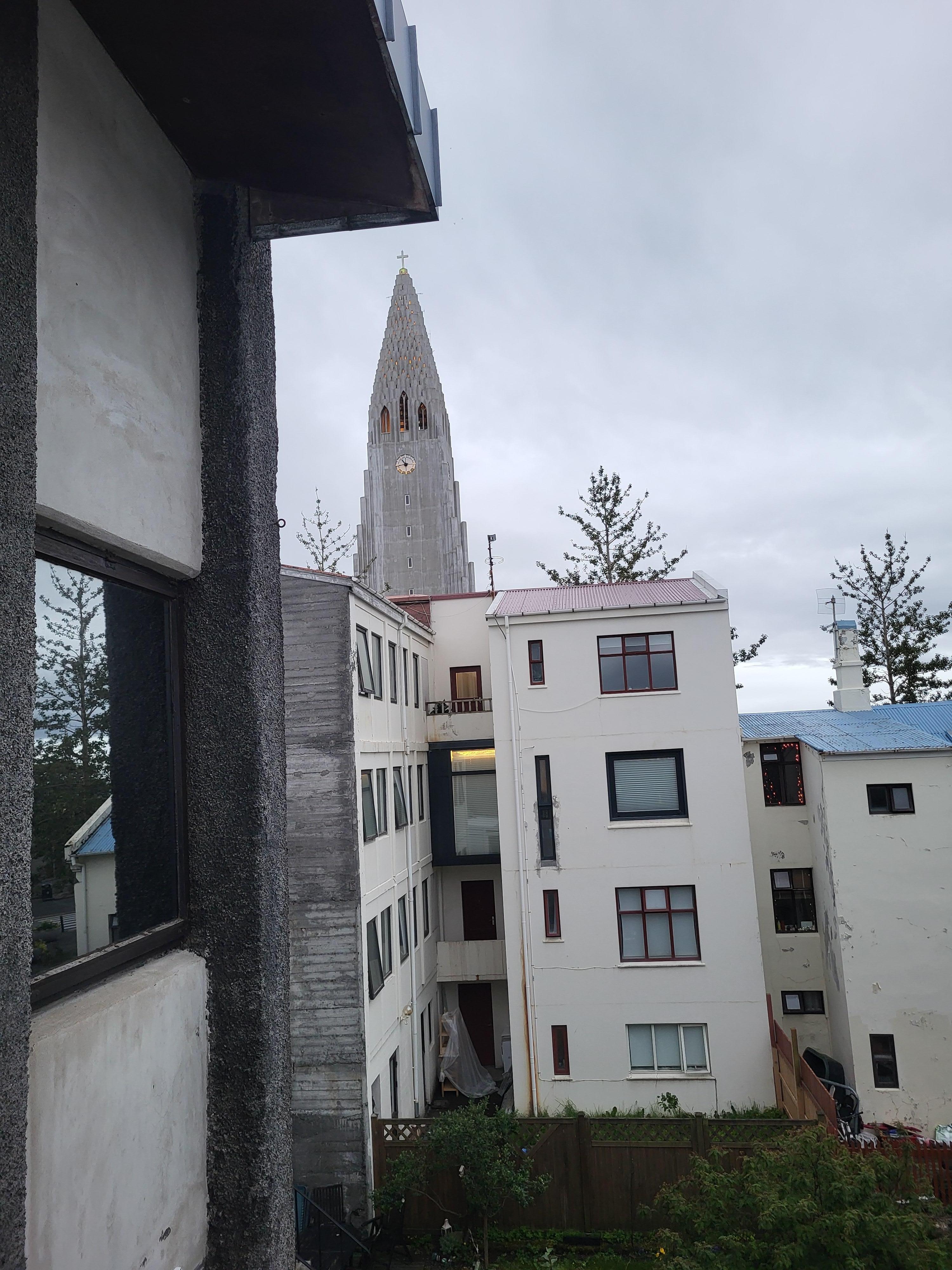 View from our balcony 