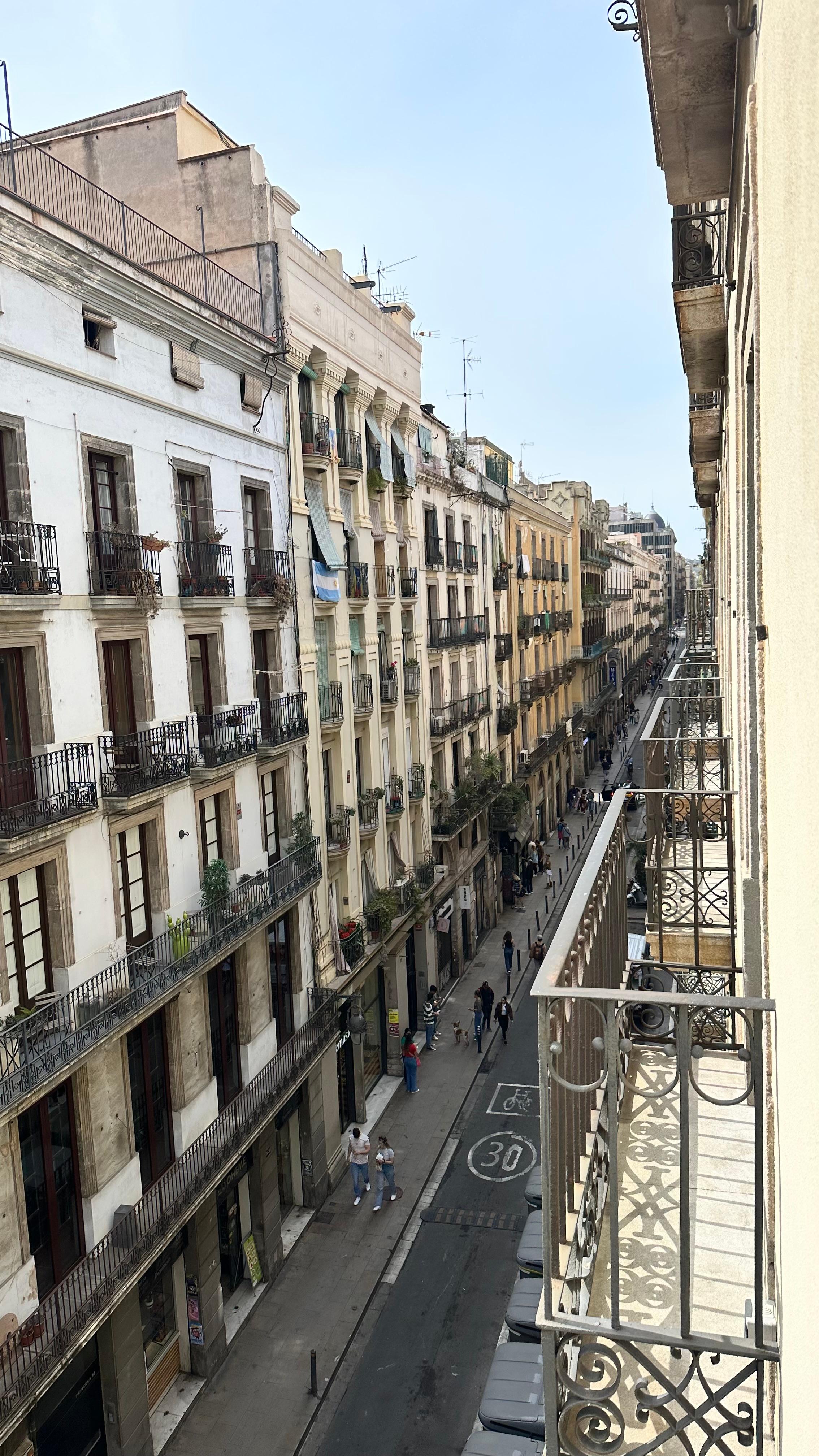 View from balcony 