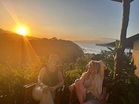 Million dollar view and a pacific sunset. We plan on coming back here!