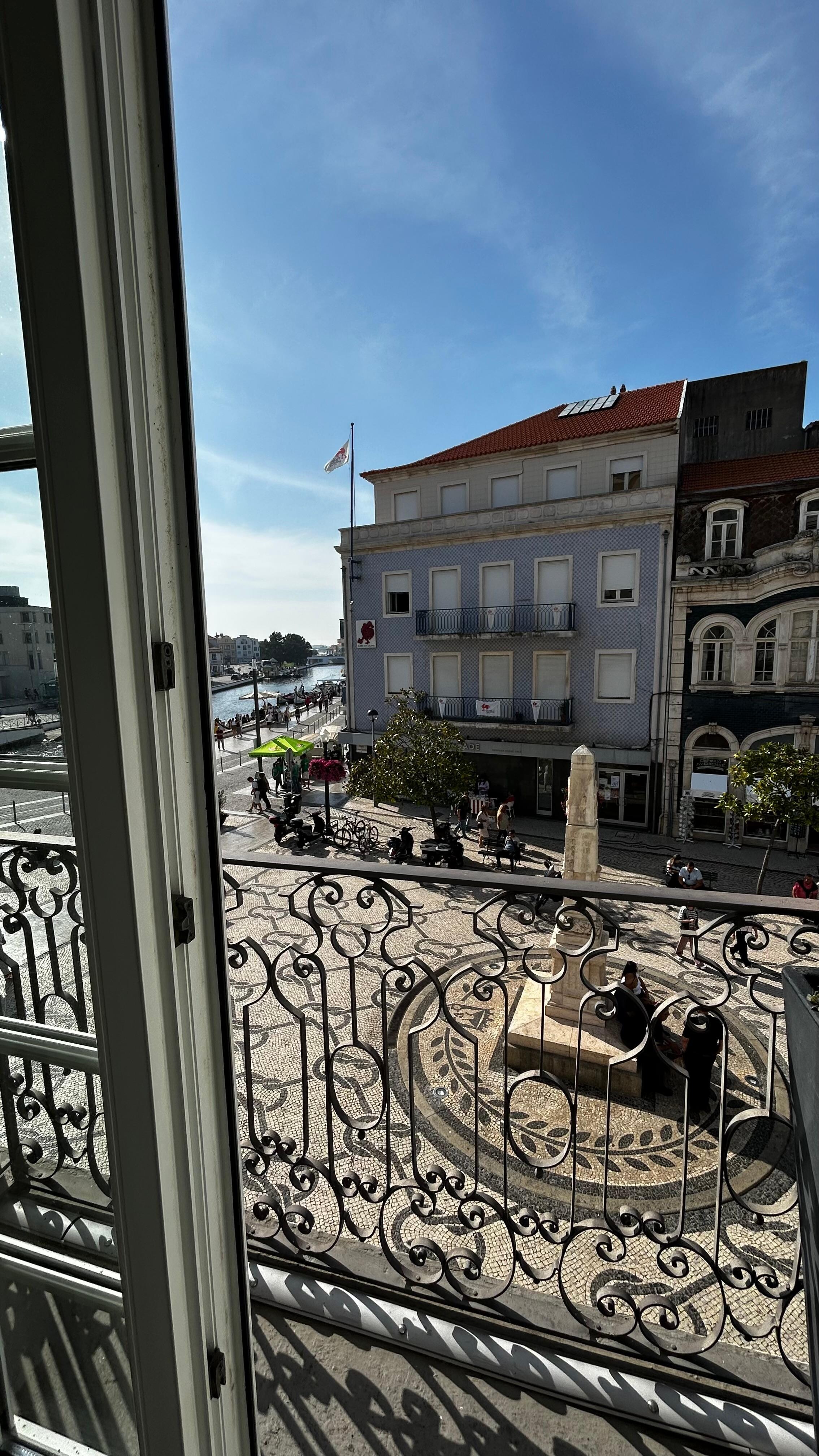 View from our bedroom balcony. 